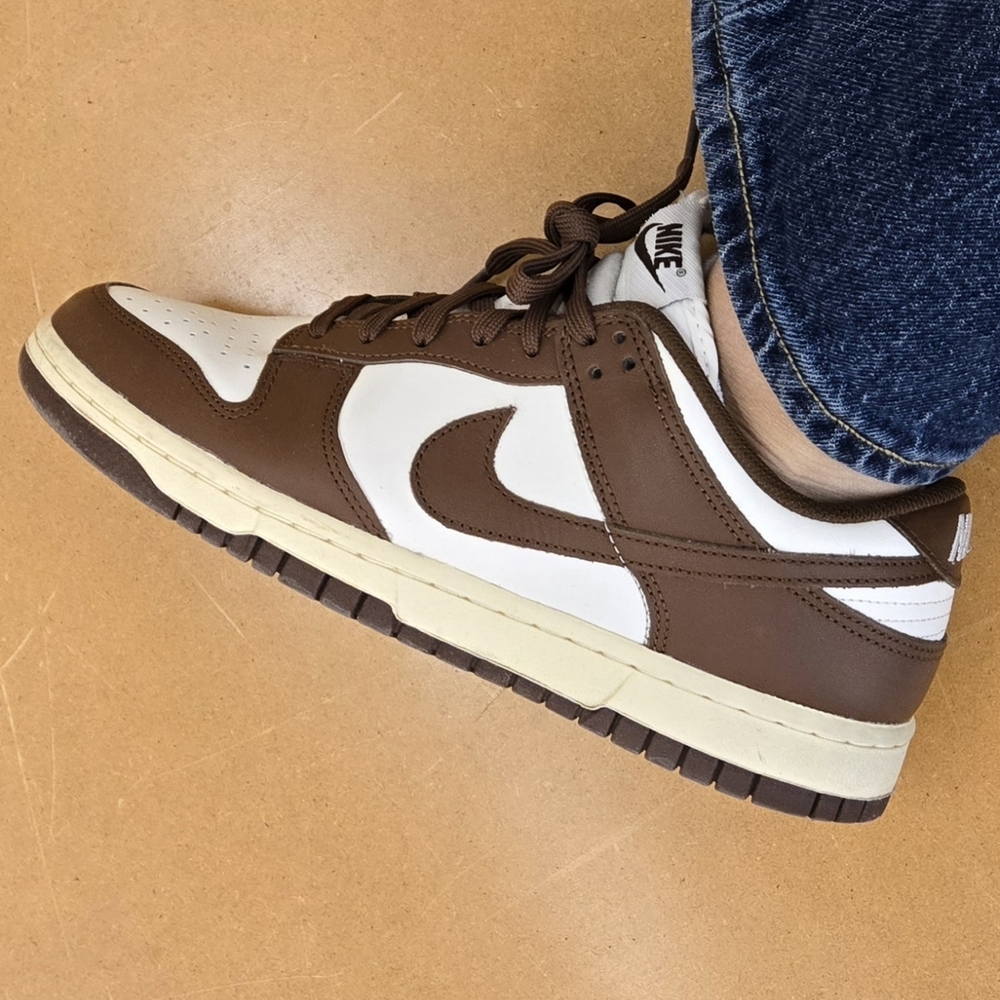 Nike Dunk Low- Brown & White